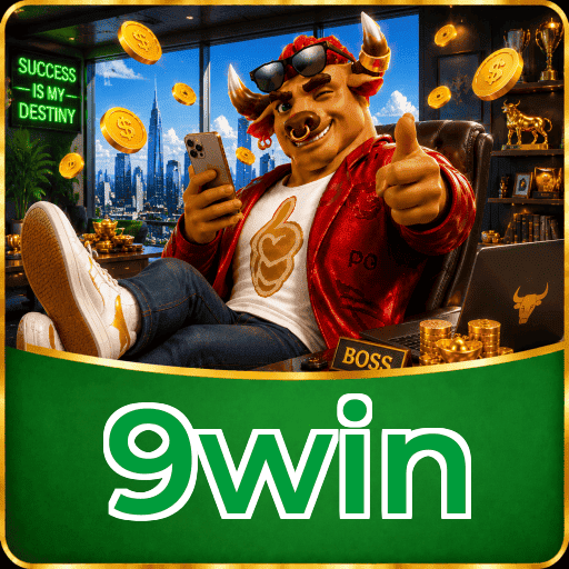 Logo 9win Telegram Canal Oficial